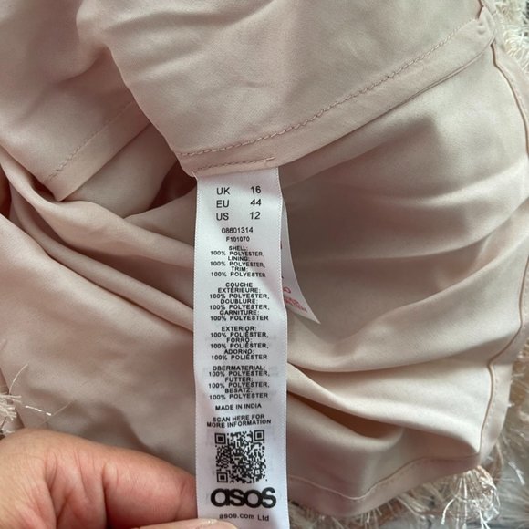 ASOS Silver and Pink Mini Dress - Picture 5 of 6